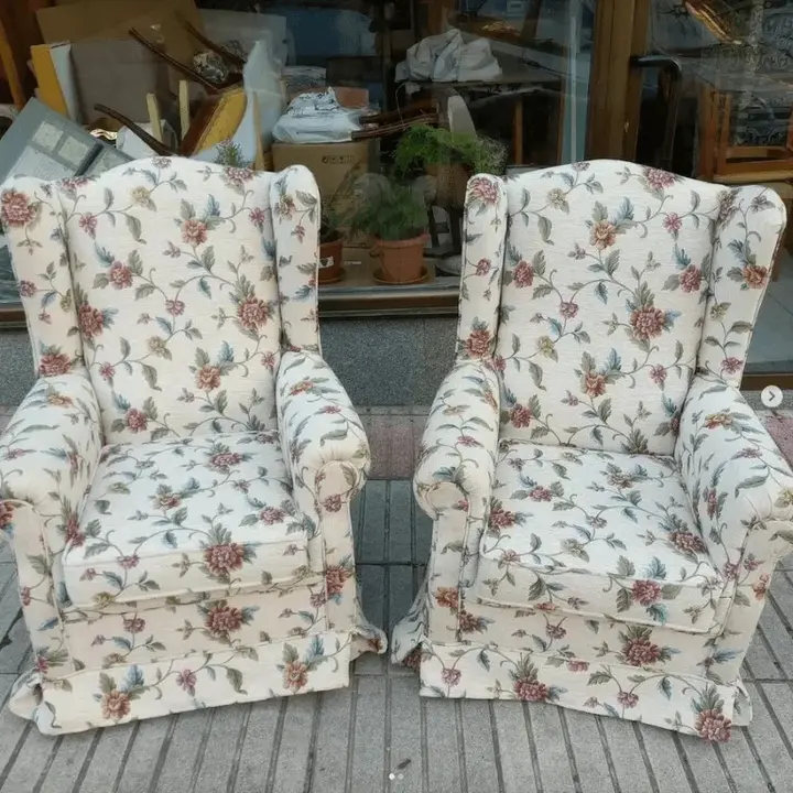 Sillón Tela estampados